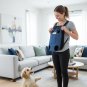 Anypet Small Denim Blue Pet Carrier Backpack with Front Pocket for Travel