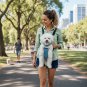 Anypet Small Denim Blue Pet Carrier Backpack with Front Pocket for Travel