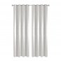 Anydrape 150cm Beige Waffle Plaid Curtain for Living Room & Bedroom
