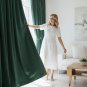 Anydrape 250cm Dark Green Blackout Curtains for Living Room & Bedroom