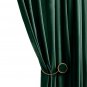 Anydrape 250cm Dark Green Blackout Curtains for Living Room & Bedroom