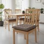 ANYHOUZ Non Slip Square Stool Cushion Soft Washable Cover