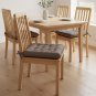 ANYHOUZ Non Slip Square Stool Cushion Soft Washable Cover