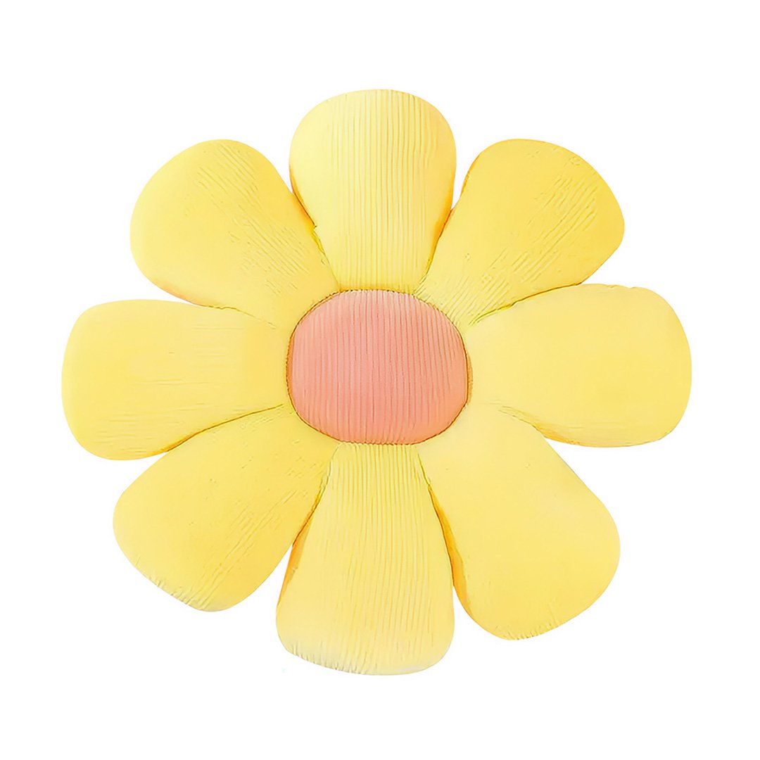 Anypillow Daisy Flower Throw Pillow Soft Plush Cushion