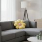 Anypillow Daisy Flower Throw Pillow Soft Plush Cushion
