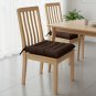 ANYHOUZ Non Slip Square Stool Cushion Soft Washable Cover