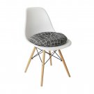Anypillow Black Grid Pattern Soft Seat Cushion Anypillow Black Grid Pattern Soft Seat Cushion