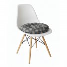 Anypillow Dark Gray Seat Cushion with Tee Print Anypillow Dark Gray Seat Cushion with Tee Print