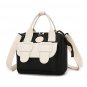 Anymom Black Diaper Bag Backpack, Large Capacity with Stroller Straps for Moms