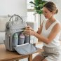 Anymom Mommy Diaper Bag With Changing Pad Maternity Backpack