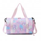 Anymom Pink Unicorn Diaper Bag Shoulder Bag with Internal Zip Pocket, Waterproof