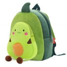 ANYKIDZ 3D Yellow Avocado Kids Backpack, Cute Cartoon Plush Bag for Boys & Girls