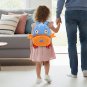 ANYKIDZ 3D Blue Crab Kids Backpack, Cute Cartoon Plush Bag for Boys & Girls