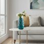 ANYDECO Flower Vase Blue Large Meteorite Nordic Style Table Decor