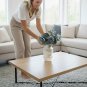 ANYDECO Flower Vase White Medium Melting Style Nordic Pot Home Decor