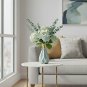ANYDECO Flower Vase Light Green Medium Geometric Style Nordic Pot Home Decor