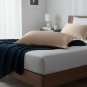 ANYHOUZ Coffee Mulberry Silk Pillowcase 50x90cm for Comfortable Home & Bed