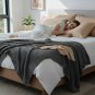 ANYHOUZ Coffee Mulberry Silk Pillowcase 50x90cm for Comfortable Home & Bed
