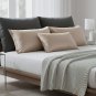 ANYHOUZ Coffee Mulberry Silk Pillowcase 50x90cm for Comfortable Home & Bed
