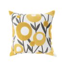 Anypillow Pillowcase White With Yellow Boho Floral Embroidered Decorative Cushion Cover Anypillow Pillowcase White With Yellow Boho Floral Embroidered Decorative Cushion Cover