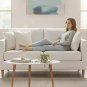 Anypillow Pillowcase White Diamond Lattice Embroidered Decorative Cushion Cover