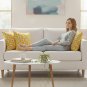 Anypillow Pillowcase Daisy Floral Embroidered Decorative Cushion Cover