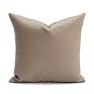 Anypillow Pillowcase Khaki Woven Decorative Cushion Cover