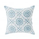 Anypillow Pillowcase Medallion Pattern Floral Embroidered Decorative Cushion Cover