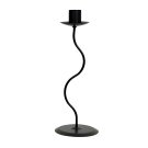 ANYDECO Candle Holder, Black Metal, European Style, L/S, Wrought Iron Decor