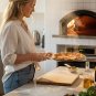 Anygleam 35.5x30.5cm Pizza Shovel With Foldable Wooden Handle Bakeware Kitchen Tools Oxidation