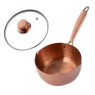 Anygleam Rose Gold Non-Stick Stainless Steel Stock Pot with Lid, Universal Cooker Anygleam Rose Gold Non-Stick Stainless Steel Stock Pot with Lid, Universal Cooker