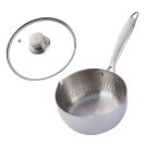 Anygleam Silver Non-Stick Stainless Steel Stock Pot with Lid, Universal Cooker Anygleam Silver Non-Stick Stainless Steel Stock Pot with Lid, Universal Cooker