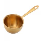 Anygleam Gold Mini Pouring Pot, Stainless Steel for Sauce, Chocolate & Butter, Small Anygleam Gold Mini Pouring Pot, Stainless Steel for Sauce, Chocolate & Butter, Small