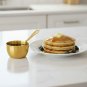 Anygleam Gold Mini Pouring Pot, Stainless Steel for Sauce, Chocolate & Butter, Small