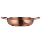 Anygleam Rosegold-L Stainless Steel Stock Pot, Single-Layer HotPot for Soup & Noodles