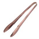Anygleam 1Pc Rose Gold Stainless Steel Tong, Kitchen Tableware for BBQ & Salad Anygleam 1Pc Rose Gold Stainless Steel Tong, Kitchen Tableware for BBQ & Salad
