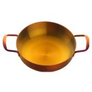 Anygleam Rainbow No.3-S Stainless Steel Stock Pot, Single-Layer HotPot for Soup & Noodles