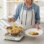 Anygleam Rainbow No.3-S Stainless Steel Stock Pot, Single-Layer HotPot for Soup & Noodles