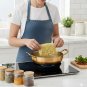 Anygleam Rainbow No.3-S Stainless Steel Stock Pot, Single-Layer HotPot for Soup & Noodles