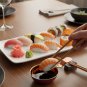 Anygleam Red Rainbow 2Pcs Kichen Stainless Steel Sauce Dish Mini Tray Dipping Bowl