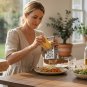 Anygleam Silver Stainless Steel Multi-Function Food Slicer Kitchen Tool