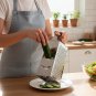 Anygleam Silver Stainless Steel Multi-Function Food Slicer Kitchen Tool