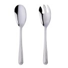 Anygleam Silver Giant Spoon and Fork Set – 2pcs Steel Anygleam Silver Giant Spoon and Fork Set – 2pcs Steel