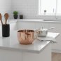 Anygleam 1000ML Rose Gold Oil Separator Pot, Stainless Steel Gravy & Fat Strainer