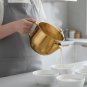 Anygleam 1000ML Gold Oil Separator Pot, Stainless Steel Gravy & Fat Strainer