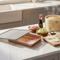 Anygleam Rose Gold 1Pc Food Grade Stainless Steel Crisper Box Food Storage with Lid