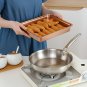 Anygleam Rose Gold 1Pc Food Grade Stainless Steel Crisper Box Food Storage with Lid