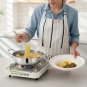 Anygleam Silver-L Stainless Steel Stock Pot, Single-Layer HotPot for Soup & Noodles