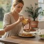Anygleam Rose Gold Stainless Steel Multi-Function Food Slicer Tool