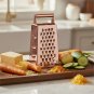 Anygleam Rose Gold Stainless Steel Multi-Function Food Slicer Tool